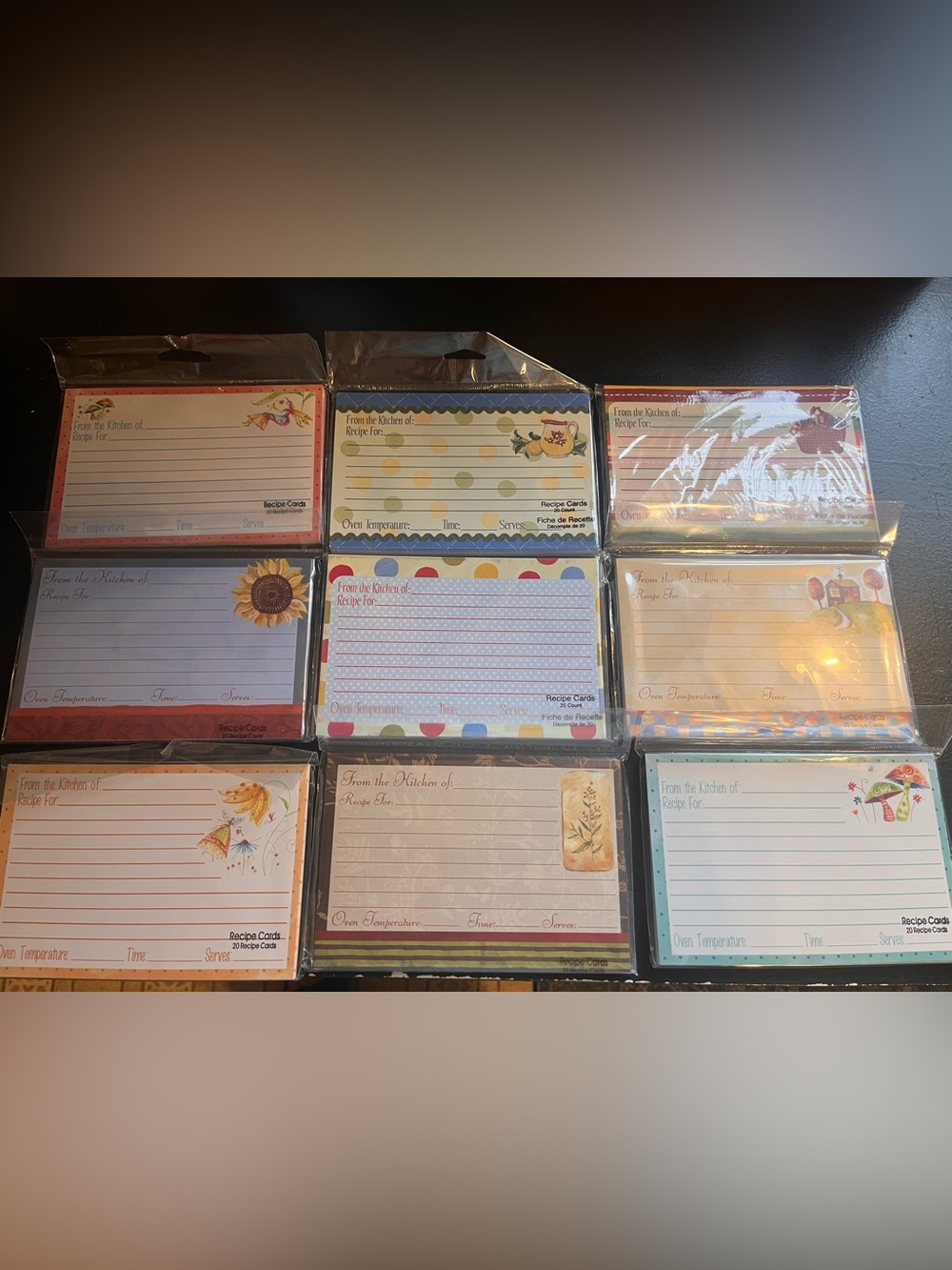 Vintage Recipe Cards SEALED
